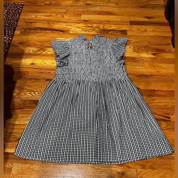Time and Tru black and white checkered dress - Picture 3 of 4